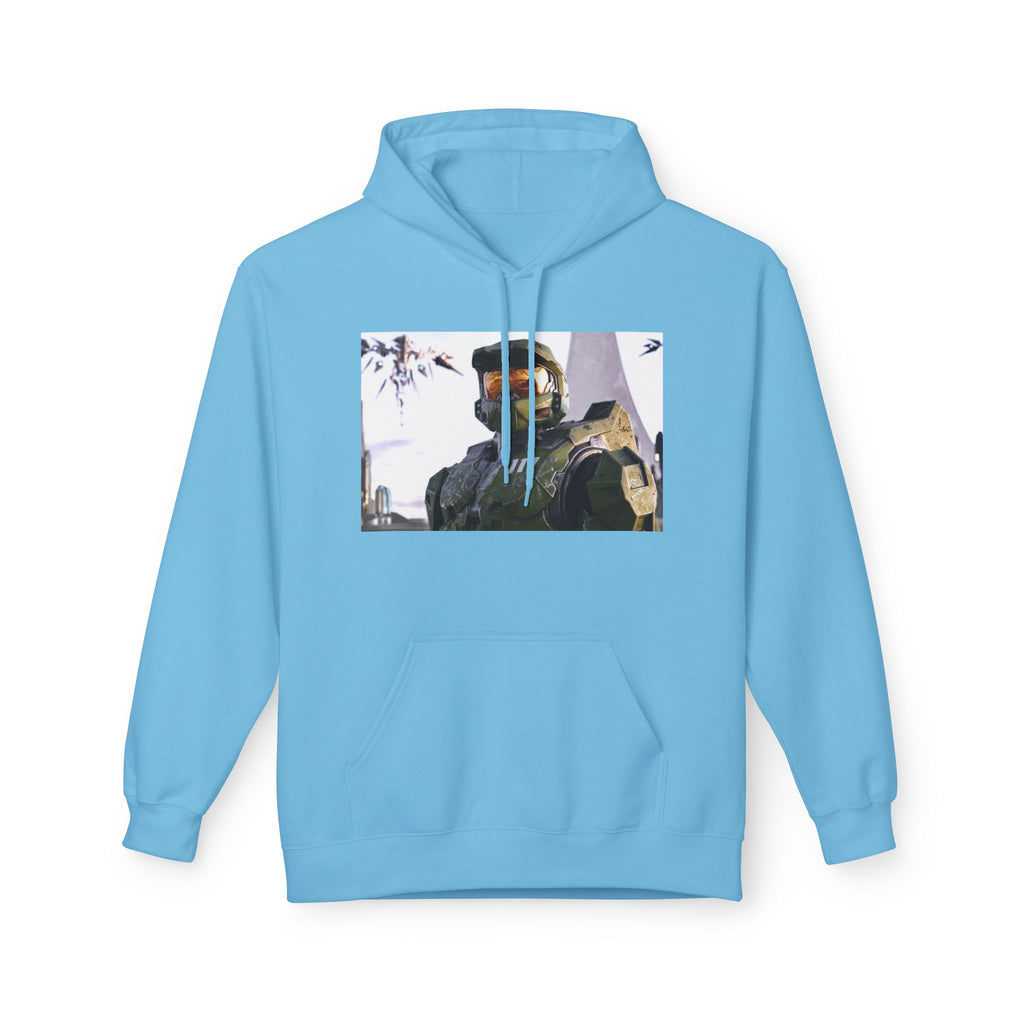 Halo Master Chief Scenic Hoodie – Gamer Sci‑Fi Graphic Sweatshirt