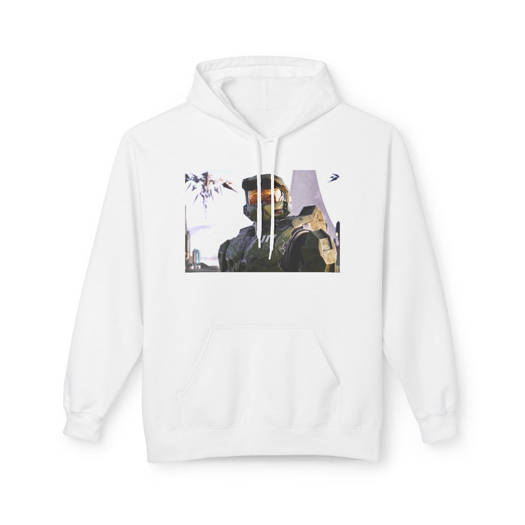Halo Master Chief Scenic Hoodie – Gamer Sci‑Fi Graphic Sweatshirt